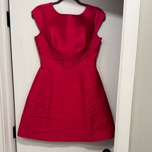 Chic Fuchsia Mini Dress